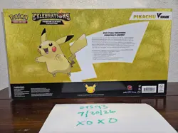 Pokemon Celebrations 25th Anniversary Pikachu V-union Premium Playmat Collection - Image 2