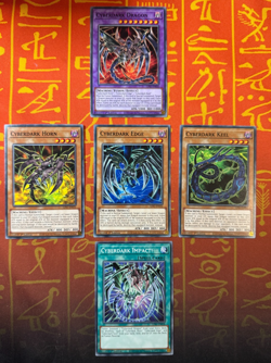 YUGIOH CYBERDARK SET DRAGON/EDGE/HORN/KEEL/IMPACT COMMON 1ST LDS1-EN036 ZANE - Image 1