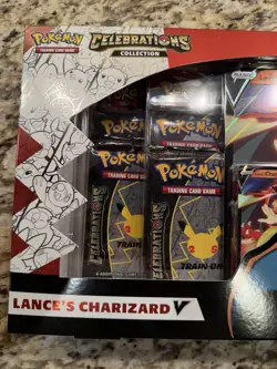 Pokemon 25th Anniversary Celebrations Lances Charizard V Collection Box Sealed “ - Image 2