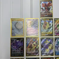 Pokemon TCG 21 Card Ultra Rare Lot V VMAX VSTAR ex Full Art Holo NM - Image 2