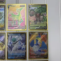 Pokemon TCG 21 Card Ultra Rare Lot V VMAX VSTAR ex Full Art Holo NM - Image 3