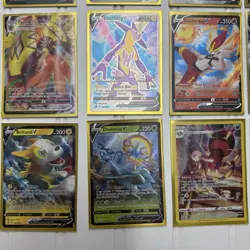 Pokemon TCG 21 Card Ultra Rare Lot V VMAX VSTAR ex Full Art Holo NM - Image 5