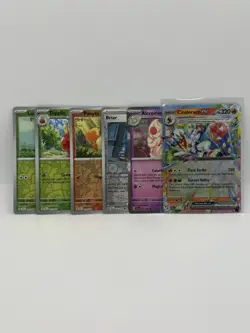 Stellar Crown Lot - 1x EX 1x Holo 4x Reverse Holos - Sv07 Pokemon TCG Bulk - Image 1