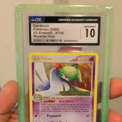 Pokemon TCG 2005 EX Emerald Gardevoir 4/106 Reverse Holo CGC 10 ENG LOW POP 🔥 - Image 2