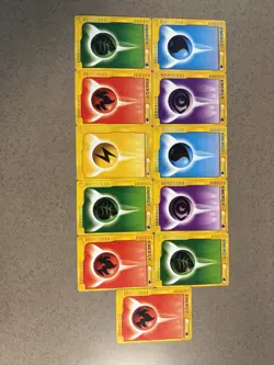 Japanese McDonald's Non HOLO Energy E Minimum 2002 Promo Pokemon Card Lot Series - Image 1