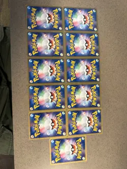 Japanese McDonald's Non HOLO Energy E Minimum 2002 Promo Pokemon Card Lot Series - Image 2