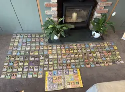 Pokemon TCG 100’s of Cards Job Lot with 1st Edition Holos of mixed condition. - Image 1