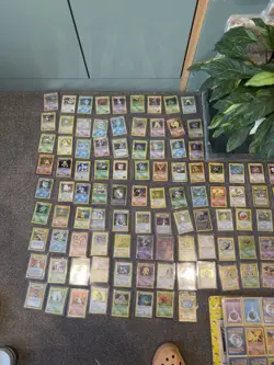 Pokemon TCG 100’s of Cards Job Lot with 1st Edition Holos of mixed condition. - Image 2