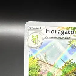 Pokemon TCG: Floragato 197/193 Illustration Rare Holo S&V Paldea Evolved - Image 4