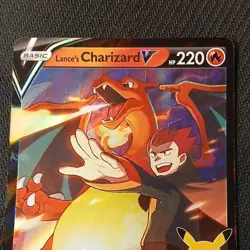 The Pokemon Company Pokemon TCG Lance's Charizard V SWSH133 Holo Promo EN - Image 5