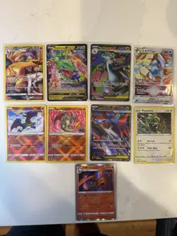 Pokemon TCG Mega Charizard X EX Lugia Vstar Rayquaza V Radiant Holo Lot NM READ - Image 1