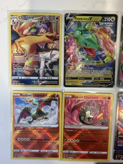 Pokemon TCG Mega Charizard X EX Lugia Vstar Rayquaza V Radiant Holo Lot NM READ - Image 2