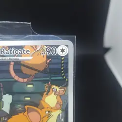 Team Rocket's Raticate 202/182 Destined Rivals Illustration Rare Pokemon TCG NM - Image 2