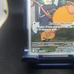 Team Rocket's Raticate 202/182 Destined Rivals Illustration Rare Pokemon TCG NM - Image 4