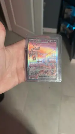 Pokemon TCG Mew ex 205/165 SV Scarlet & Violet 151 Full Art Holo 180 HP English - Image 2
