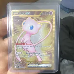 Pokemon 151 Mew ex Gold Metal Card 205/165 Ultra Premium Collection UPC Promo 🔥 - Image 1