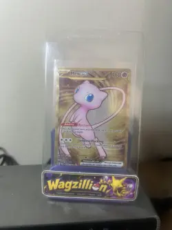 Pokemon 151 Mew ex Metal Gold #205/165 Scarlet & Violet UPC Card - Image 1
