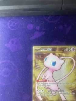 Pokemon 151 Mew ex Metal Gold #205/165 Scarlet & Violet UPC Card - Image 4