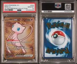 Mew ex 205/165 151 Ultra Premium Collection Promo Pokemon Card PSA 10 Gem Mint - Image 3
