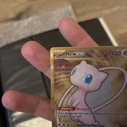 Pokemon TCG Mew EX 151 Gold Metal Promo Card 205/165 Ultra Rare - Image 4