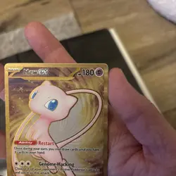 Pokemon TCG Mew EX 151 Gold Metal Promo Card 205/165 Ultra Rare - Image 5
