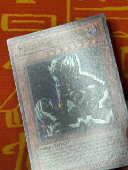 YUGIOH MASKED BEAST DES GARDIUS SUPER RARE EXCELLENT TAEV-ENSE1 - Image 3