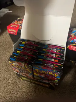 Mega Evolution ME01 Base Set Enhanced Booster Box NO Promo UNSEALED Pokemon TCG - Image 2