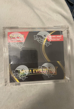 Pokemon TCG - Mega Evolution - Enhanced Booster Box - w/ Acrylic Case - Image 1