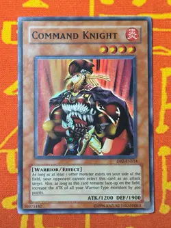 YUGIOH COMMAND KNIGHT SUPER RARE NEAR MINT DB2-EN114 - Image 1