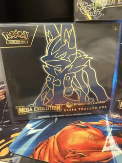 Mega Evolution Pokemon Center ETB Bundle & Mega Evolution Enhanced Booster Box - Image 2
