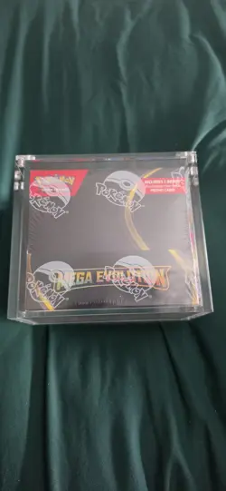 Pokemon TCG - Mega Evolution Enhanced Booster Box - With Acrylic Case - Image 1