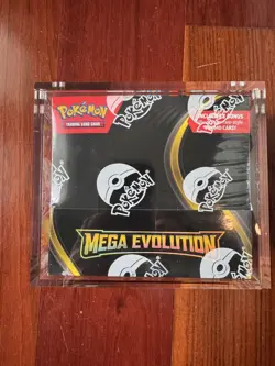 Pokemon TCG Mega Evolution Enhanced Booster Box W Acrylic Case! SHIPS FAST - Image 1