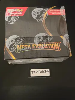 Pokemon TCG Mega Evolution ME01 Enhanced Booster Box Factory Sealed - Image 1