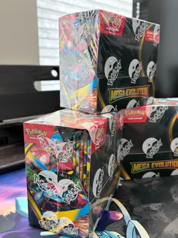 Pokemon TCG Mega Evolution Enhanced Booster Box (3 booster boxes lot) - Image 2