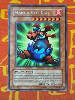 YUGIOH MANGA RYU-RAN RARE NEAR MINT MRL-071 NA PRINT - Image 1