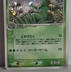 Sceptile 003/055 1st Edition Holo Rare Vintage Expansion Pack A5 Pokemon TCG NM - Image 4