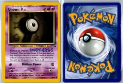 Unown [I] Neo Discovery 68/75 Common Unlimited MP - Vintage Pokemon Card - Image 3
