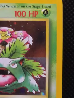 Pokemon Card - Venusaur 13/53 Holo Rare WOTC Promo - Wizards Black Star Promo LP - Image 4