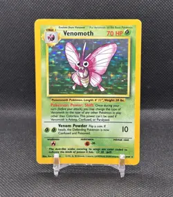 Venomoth 13/64 Pokemon Jungle Holo Rare -Error Card- - Image 1