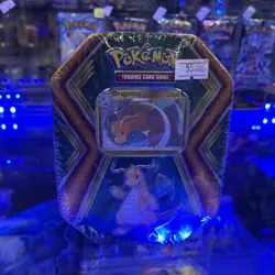 Pokemon TCG Dragonite Dragons Tin With 10 Mini 3-Card Booster Packs NEW/SEALED - Image 1