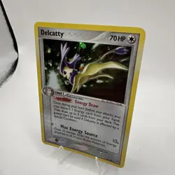 Delcatty 8/108 Holo Rare EX Power Keepers 2007 Vintage Pokemon Card NM Read Desc - Image 2