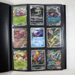 100+ Pokemon Card Lot Modern and Vintage Binder Collection (Binder Included) - Image 1