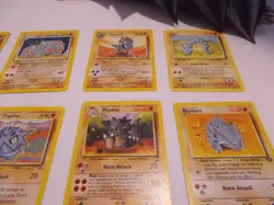 Pokemon Card of 15 Cards Kabuto, Omaster, Onix, Rhydon, Trapinch - Lot #14 - Image 4