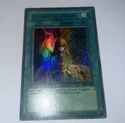 Yugioh Change of Heart MRD-060 Ultra Rare Original Print Unl (MP) - Image 1