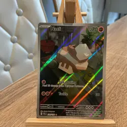 Pokemon Nacli TCG Scarlet & Violet Paldea Evolved Holo Illustration Card 220/193 - Image 1