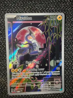 Pokemon TCG Holo Rare Miraidon Promo Card 013 Scarlet & Violet M NM English - Image 1