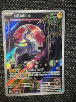 Pokemon TCG Holo Rare Miraidon Promo Card 013 Scarlet & Violet M NM English - Image 3