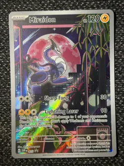 Pokemon TCG Holo Rare Miraidon Promo Card 013 Scarlet & Violet M NM English - Image 4
