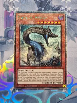 BLMR-EN059 Danger! Nessie! Quarter Century Rare 1st Edition Near Mint YuGiOh TCG - Image 1