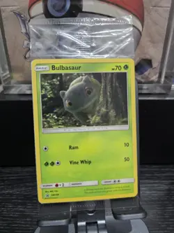 Pokemon TCG Bulbasaur Detective Pikachu Holo Card Promo SM198 Sealed #S51 - Image 1